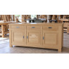 Meuble enfilade 3 portes en chêne naturel | Meubles Jamet