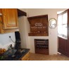 Cuisine rustique large en bois - MEUBLES JAMET