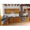Cuisine rustique large en bois - MEUBLES JAMET