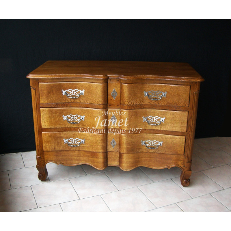 Commode galbée