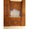 Cuisine rustique en bois long - MEUBLES JAMET