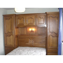 Chambre pont et lit en bois - MEUBLES JAMET
