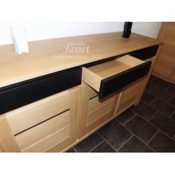 Enfilade Contemporaine épurée en bois - MEUBLES JAMET