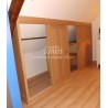 Dressing Contemporain en bois lisse - MEUBLES JAMET