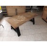 Table de salon style Atelier. Réf. TS868