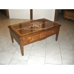 Table de salon bois lisse - MEUBLES JAMET