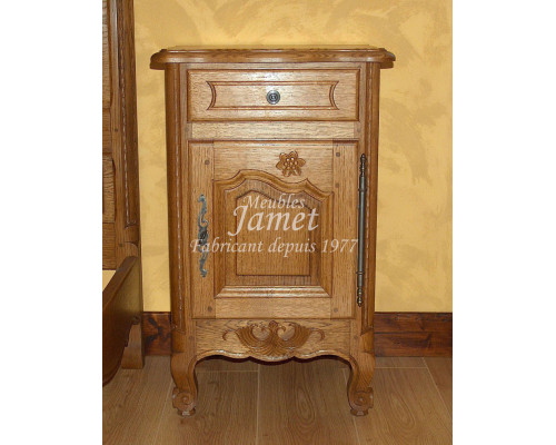 Table de chevet rustique - meubles jamet