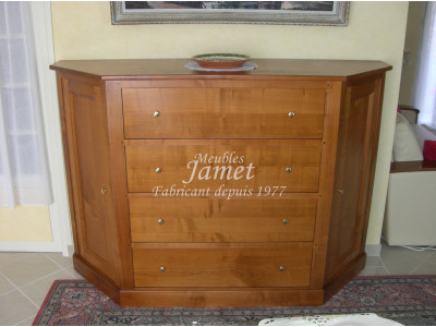 Fabrication chiffonnier rustique
